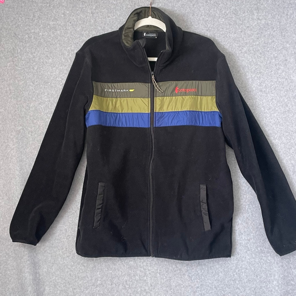 Cotopaxi Firstmark Branded Jacket Fleece Full Zip Colorblock M/L